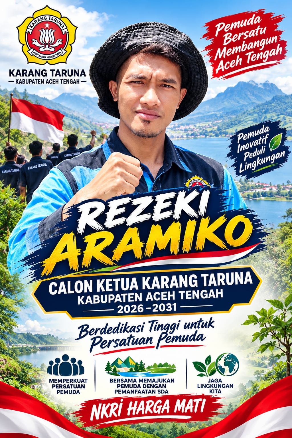 Rezeki Aramiko Kecam Panitia Temu Karya Karang Taruna Aceh Tengah Tidak Netral, Forum Deadlock